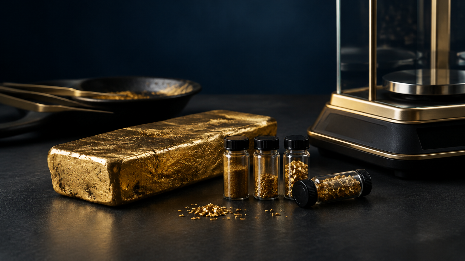 Reading a raw gold doré assay without being fooled