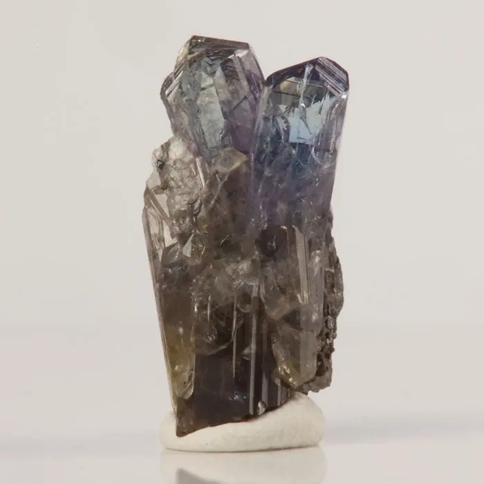 21.5ct Natural Double Terminated Tanzanite Mineral Crystal 21.5ct Natural Double Terminated Tanzanite Mineral Crystal. Natural tanzanite crystal from Merelani Hills, Tanzania, photo 1 of 4