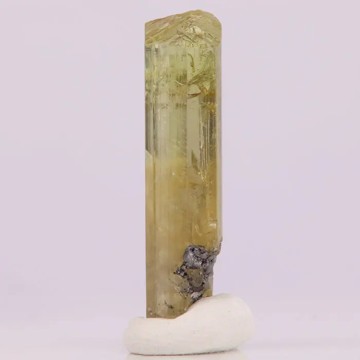 13.81ct Gemmy Natural Yellow Tanzanite Crystal 13.81ct Gemmy Natural Yellow Tanzanite Crystal. Natural tanzanite crystal from Merelani Hills, Tanzania, photo 3 of 5