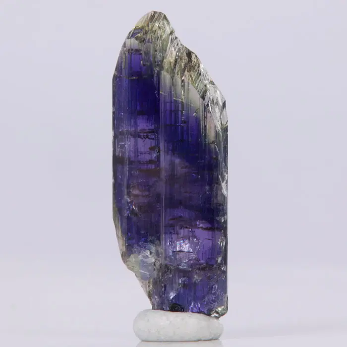 10.99ct Dark Natural Color Tanzanite Crystal 10.99ct Dark Natural Color Tanzanite Crystal. Natural tanzanite crystal from Merelani Hills, photo 4 of 5