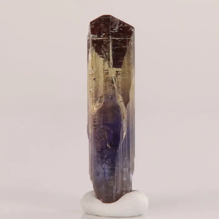 13.92ct Natural BiColor Tanzanite Crystal 13.92ct Natural BiColor Tanzanite Crystal. Natural tanzanite crystal from Merelani Hills, Tanzania, photo 3 of 4
