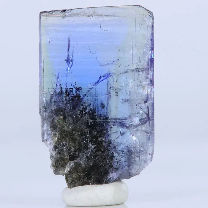 17.2ct Tabular Tanzanite Crystal 17.2ct Tabular Tanzanite Crystal. Natural tanzanite crystal from Merelani Hills, photo 5 of 5