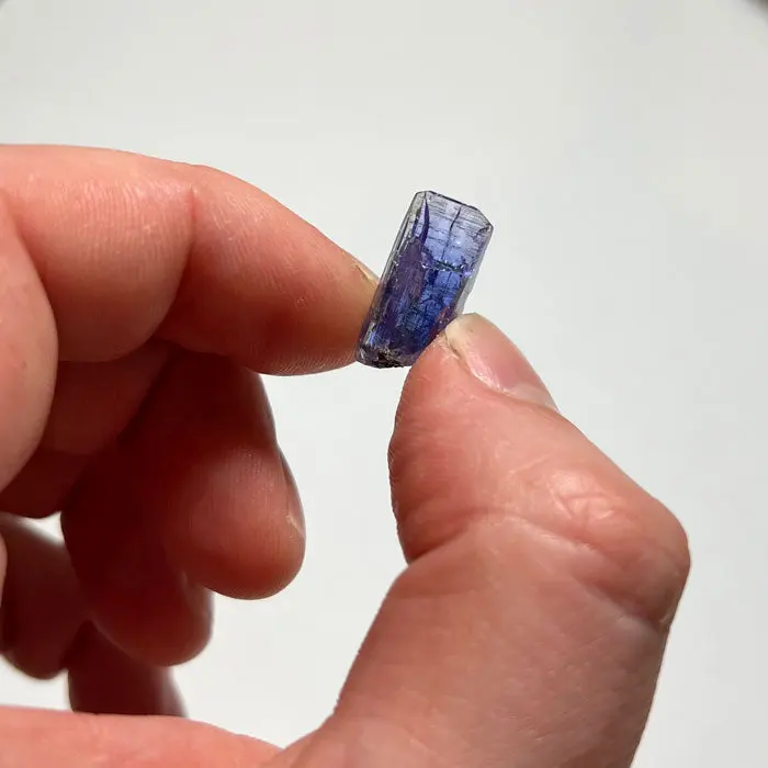 10.0ct Tanzanite Crystal From Tanzania 10.0ct Tanzanite Crystal From Tanzania. Natural tanzanite crystal from Merelani Hills, Tanzania, photo 2 of 3