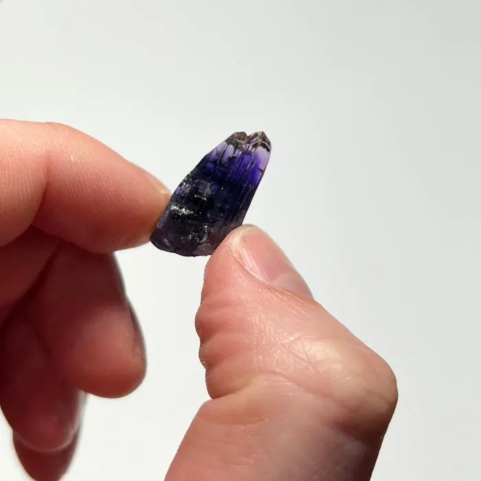 22.86ct Raw Unheated Tanzanite Crystal From Tanzania 22.86ct Raw Unheated Tanzanite Crystal From Tanzania. Natural tanzanite crystal from Merelani Hills, Tanzania, photo 2 of 4
