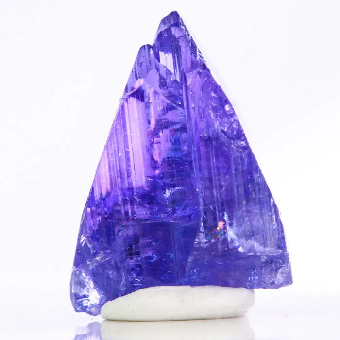 13.67ct Tanzanite Crystal 13.67ct Tanzanite Crystal. Natural tanzanite crystal from Merelani Hills, Tanzania, photo 1 of 5