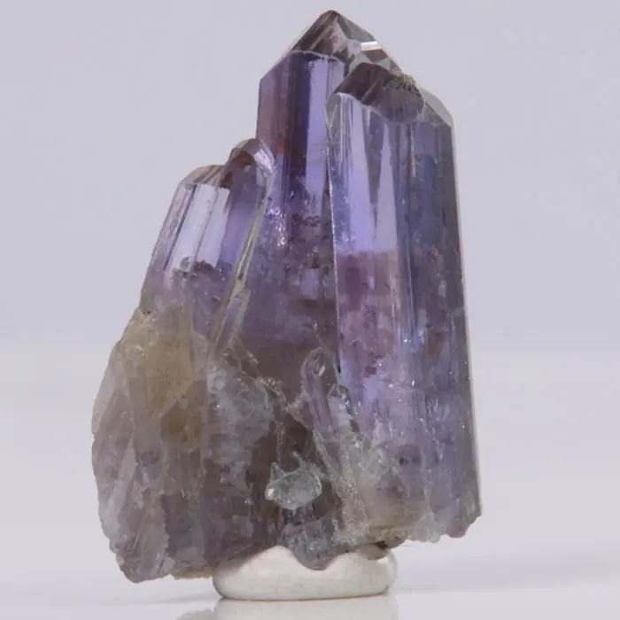 6.69ct Natural Color Tanzanite Crystal Cluster 6.69ct Natural Color Tanzanite Crystal Cluster. Natural tanzanite crystal from Merelani Hills, photo 5 of 5