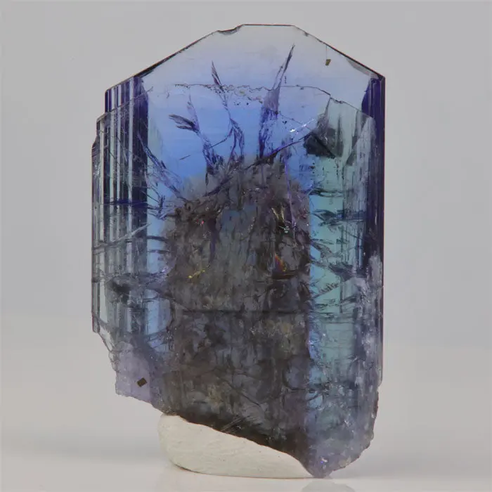 58ct Stunning Tabular Natural Unheated Tanzanite Crystal 58ct Stunning Tabular Natural Unheated Tanzanite Crystal. Natural tanzanite crystal from Merelani Hills, Tanzania, photo 1 of 5