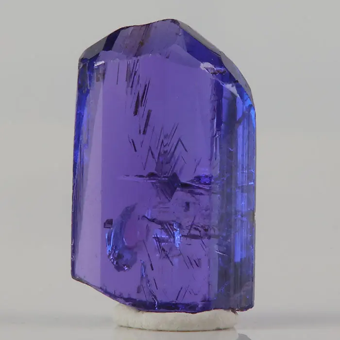 Deeply Saturated Tanzanite Crystal from Mererani Tanzania: 13.43ct Deeply Saturated Tanzanite Crystal from Mererani Tanzania: 13.43ct. Natural tanzanite crystal from Mererani, Tanzania, photo 5 of 5