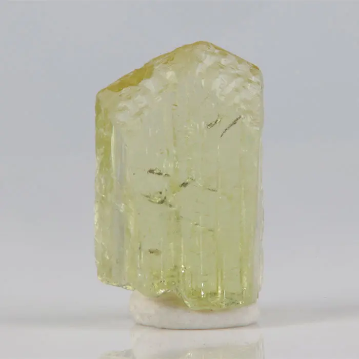 6.83ct Fancy Greenish Yellow Raw Tanzanite 6.83ct Fancy Greenish Yellow Raw Tanzanite. Natural tanzanite crystal from Merelani Hills, Tanzania, photo 1 of 4