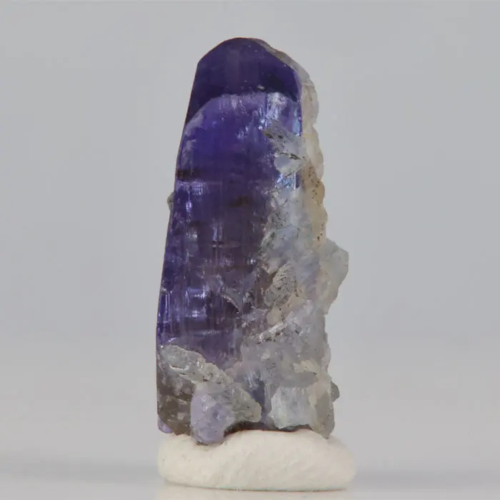 11.73ct Tanzanite Crystal With Phrenite 11.73ct Tanzanite Crystal With Phrenite. Natural tanzanite crystal from Merelani Hills, Tanzania, photo 1 of 4