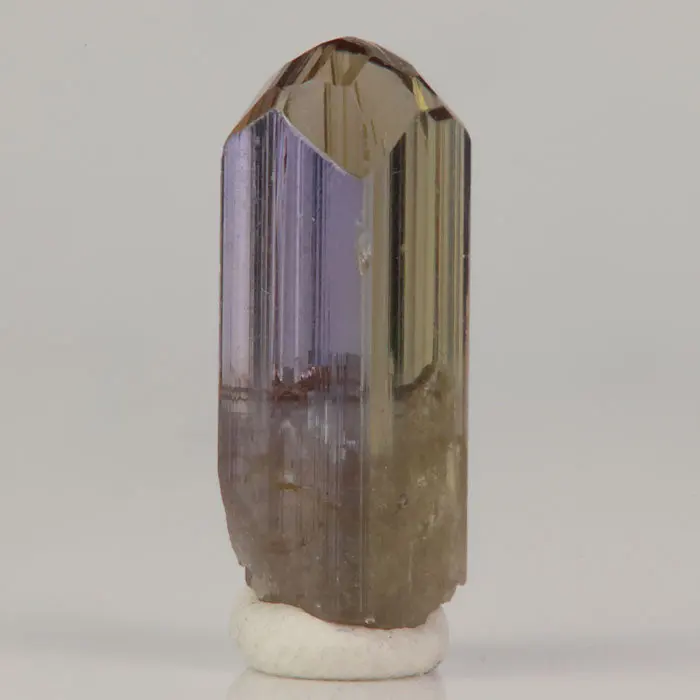 Unheated Tanzanite Crystal from Merelani, Tanzania: 10.02 carats Unheated Tanzanite Crystal from Merelani, Tanzania: 10.02 carats. Natural tanzanite crystal from Merelani Hills, Tanzania, photo 1 of 4