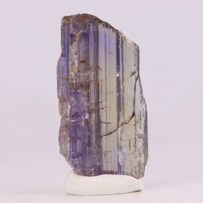 20.4ct Gemmy Unheated Tanzanite Crystal 20.4ct Gemmy Unheated Tanzanite Crystal. Natural tanzanite crystal from Merelani Hills, Tanzania, photo 4 of 4
