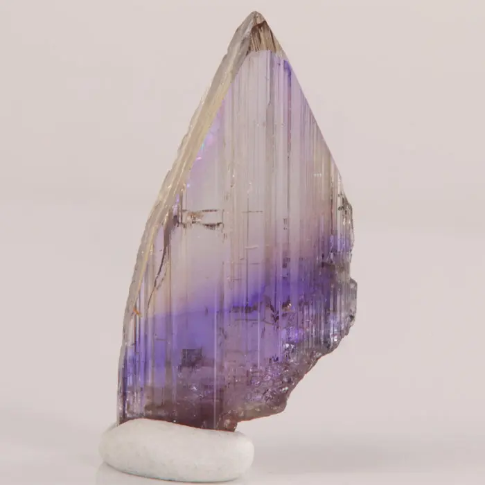 13.92ct Natural BiColor Tanzanite Crystal 13.92ct Natural BiColor Tanzanite Crystal. Natural tanzanite crystal from Merelani Hills, Tanzania, photo 1 of 4