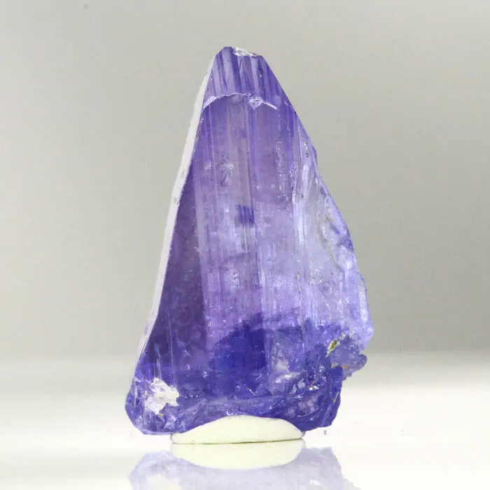 24.06 Celestial Tanzanite Crystal 24.06 Celestial Tanzanite Crystal. Natural tanzanite crystal from Merelani Hills, Tanzania, photo 3 of 7