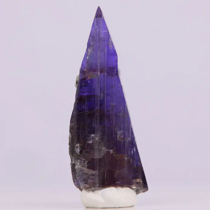 39.21ct Tall Unheated Raw Tanzanite Crystal 39.21ct Tall Unheated Raw Tanzanite Crystal. Natural tanzanite crystal from Merelani Hills, Tanzania, photo 1 of 5