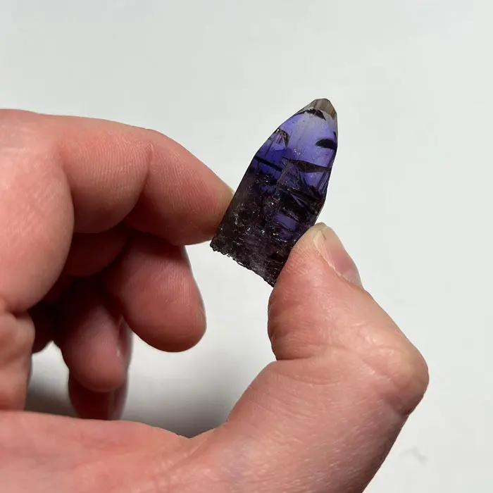 74ct Blocky Natural Color Tanzanite Crystal 74ct Blocky Natural Color Tanzanite Crystal. Natural tanzanite crystal from Merelani Hills, Tanzania, photo 2 of 4