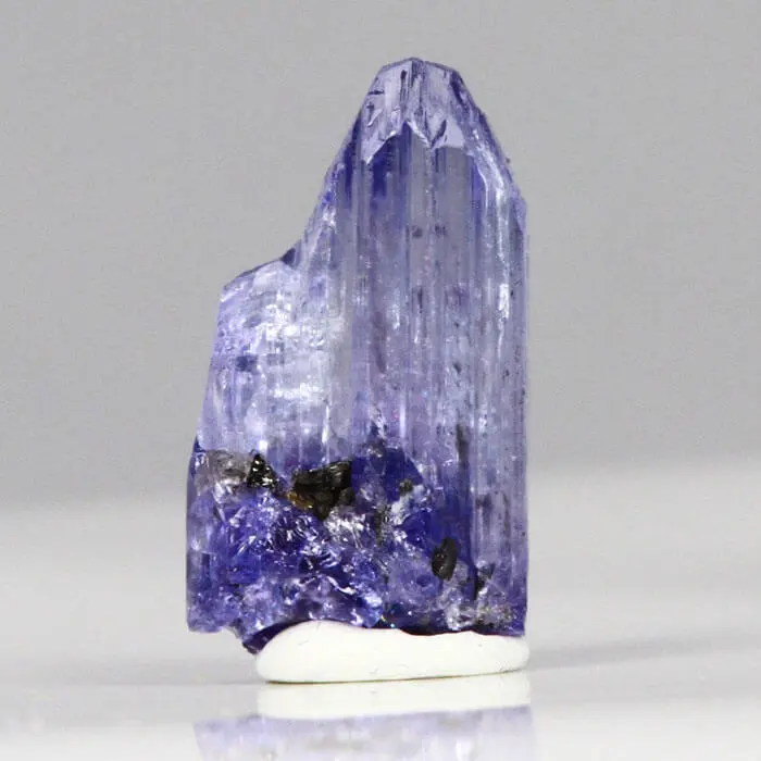 16.03ct Light Blue Violet Tanzanite Crystal 16.03ct Light Blue Violet Tanzanite Crystal. Natural tanzanite crystal from Merelani Hills, Tanzania, photo 4 of 5