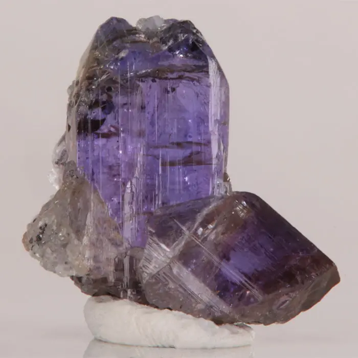 11.1ct Unheated Tanzanite Crystal 11.1ct Unheated Tanzanite Crystal. Natural tanzanite crystal from Merelani Hills, Tanzania, photo 1 of 4