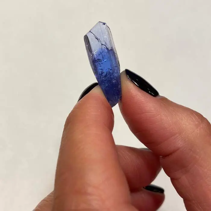 14.94ct Tanzanite Crystal Mineral Crystal 14.94ct Tanzanite Crystal Mineral Crystal. Natural tanzanite crystal from Merelani Hills, photo 2 of 5