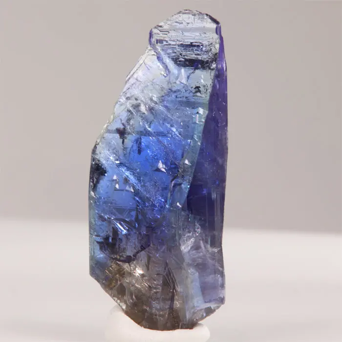 34.85ct Tall Unheated Tanzanite Crystal 34.85ct Tall Unheated Tanzanite Crystal. Natural tanzanite crystal from Merelani Hills, Tanzania, photo 4 of 4