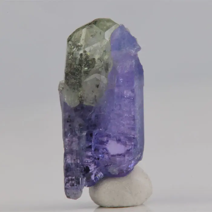 6.71ct Rare Diopside & Tanzanite Crystal 6.71ct Rare Diopside & Tanzanite Crystal. Natural tanzanite crystal from Merelani Hills, Tanzania, photo 3 of 3