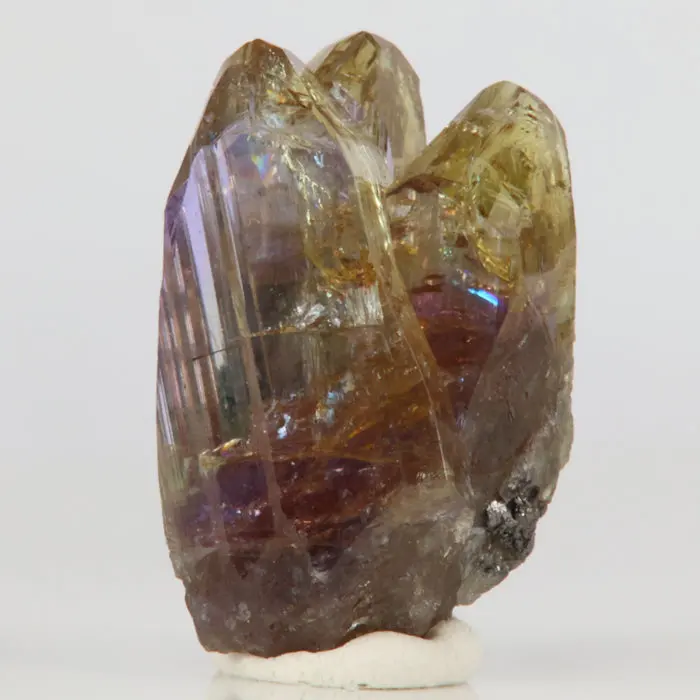 30.9ct Rare Unheated Triple Tanzanite Crystal 30.9ct Rare Unheated Triple Tanzanite Crystal. Natural tanzanite crystal from Merelani Hills, photo 3 of 4