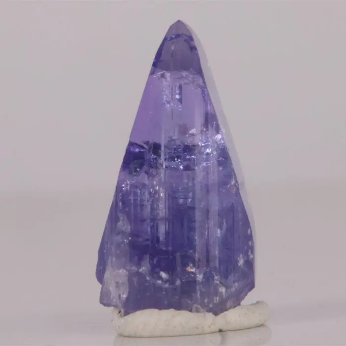 12.34ct Pretty Color Tanzanite Crystal 12.34ct Pretty Color Tanzanite Crystal. Natural tanzanite crystal from Merelani Hills, Tanzania, photo 3 of 4