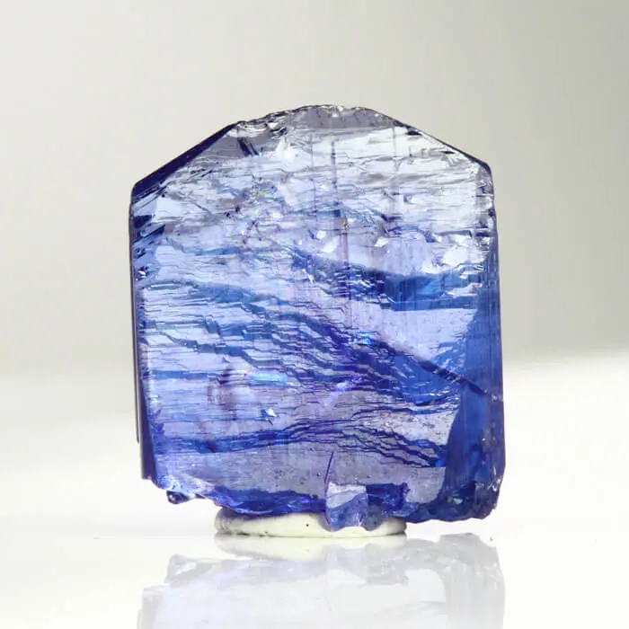 19.31 Tabular Tanzanite Crystal 19.31 Tabular Tanzanite Crystal. Natural tanzanite crystal from Merelani Hills, Tanzania, photo 8 of 8