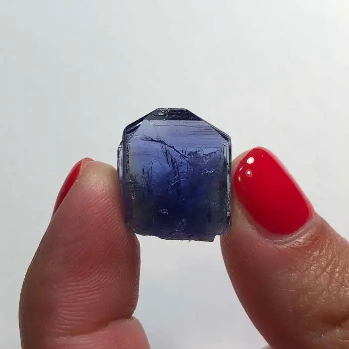 26.14ct Amazing Tanzanite Crystal 26.14ct Amazing Tanzanite Crystal. Natural tanzanite crystal from Merelani Hills, Tanzania, photo 2 of 6