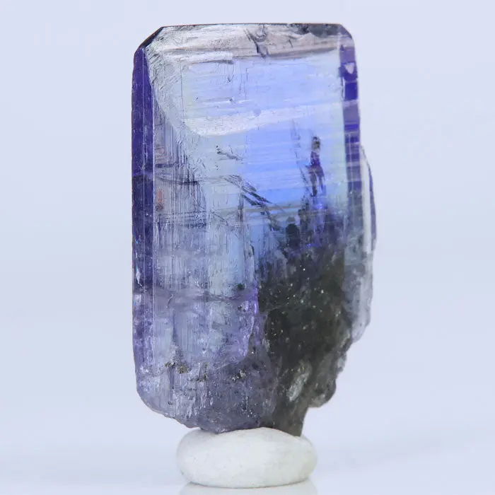 17.2ct Tabular Tanzanite Crystal 17.2ct Tabular Tanzanite Crystal. Natural tanzanite crystal from Merelani Hills, photo 3 of 5