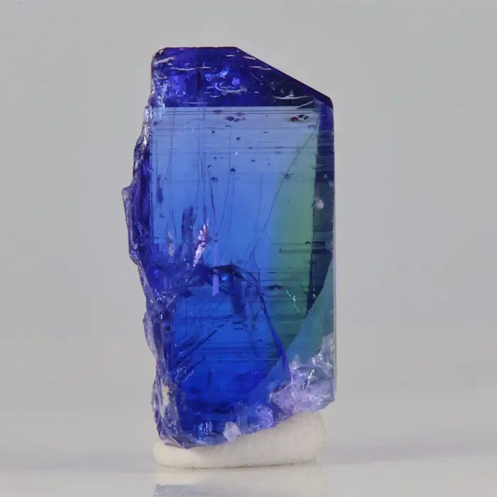 19.79ct Saturated Color Tanzanite Crystal 19.79ct Saturated Color Tanzanite Crystal. Natural tanzanite crystal from Merelani Hills, Tanzania, photo 1 of 4