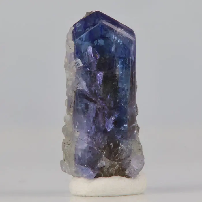 11.73ct Tanzanite Crystal With Phrenite 11.73ct Tanzanite Crystal With Phrenite. Natural tanzanite crystal from Merelani Hills, Tanzania, photo 3 of 4