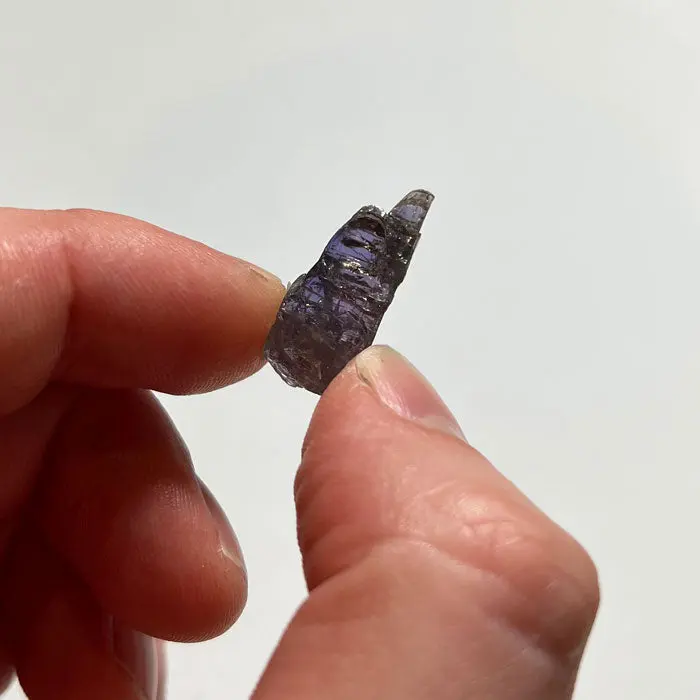18.4ct Natural Raw Tanzanite Crystal 18.4ct Natural Raw Tanzanite Crystal. Natural tanzanite crystal from Merelani Hills, Tanzania, photo 2 of 3