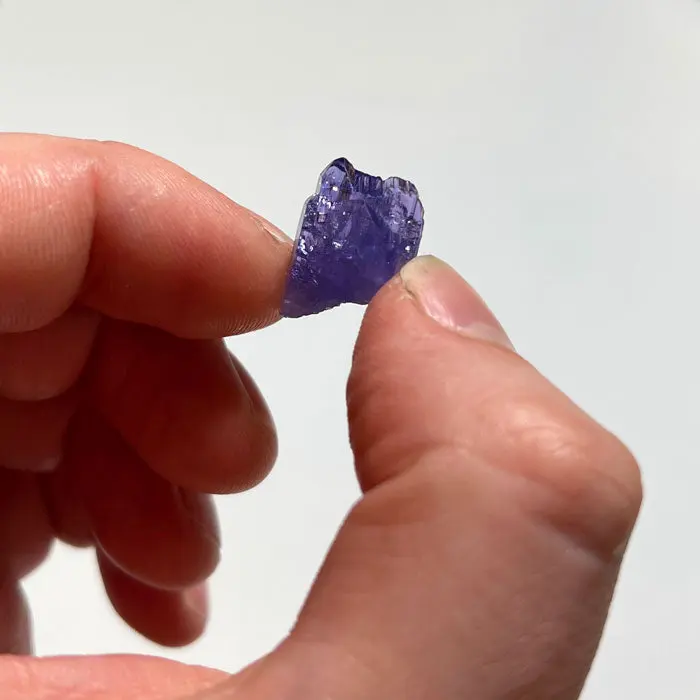 16.9ct Tanzanite Crystal From Tanzania 16.9ct Tanzanite Crystal From Tanzania. Natural tanzanite crystal from Merelani Hills, Tanzania, photo 2 of 3