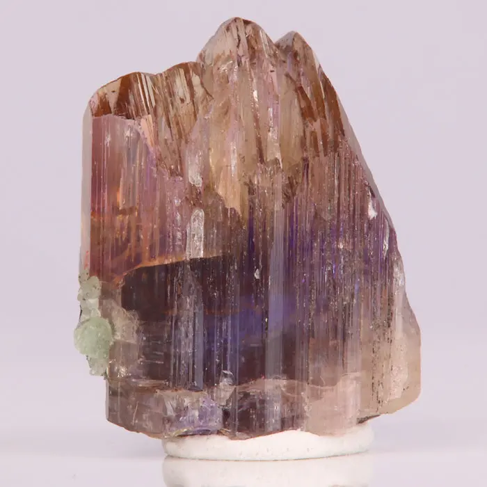 25.5ct Fancy Color Tanzanite Crystal 25.5ct Fancy Color Tanzanite Crystal. Natural tanzanite crystal from Merelani Hills, Tanzania, photo 5 of 5