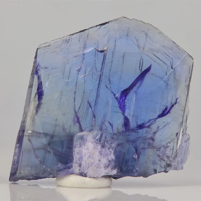 36.70ct Raw Tanzanite Crystal 36.70ct Raw Tanzanite Crystal. Natural tanzanite crystal from Merelani Hills, Tanzania, photo 1 of 4