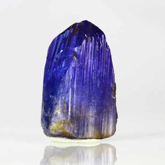 40.90ct Blue/Violet Tanzanite Crystal 40.90ct Blue/Violet Tanzanite Crystal. Natural tanzanite crystal from Merelani Hills, Tanzania, photo 6 of 6