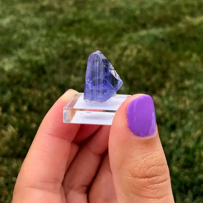 16.88ct Unique Tanzanite Crystal 16.88ct Unique Tanzanite Crystal. Natural tanzanite crystal from Merelani Hills, Tanzania, photo 2 of 7