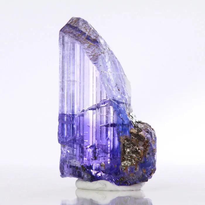 11.64ct Gemmy Bi-Color Tanzanite Crystal 11.64ct Gemmy Bi-Color Tanzanite Crystal. Natural tanzanite crystal from Merelani Hills, Tanzania, photo 4 of 6