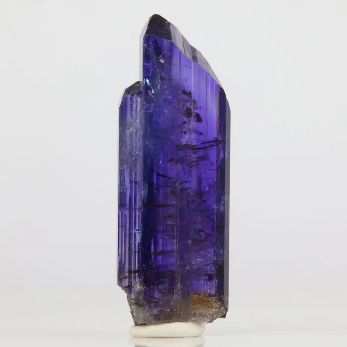44.9ct Interesting Deep Color Tanzanite Crystal 44.9ct Interesting Deep Color Tanzanite Crystal. Natural tanzanite crystal from Merelani Hills, photo 3 of 4