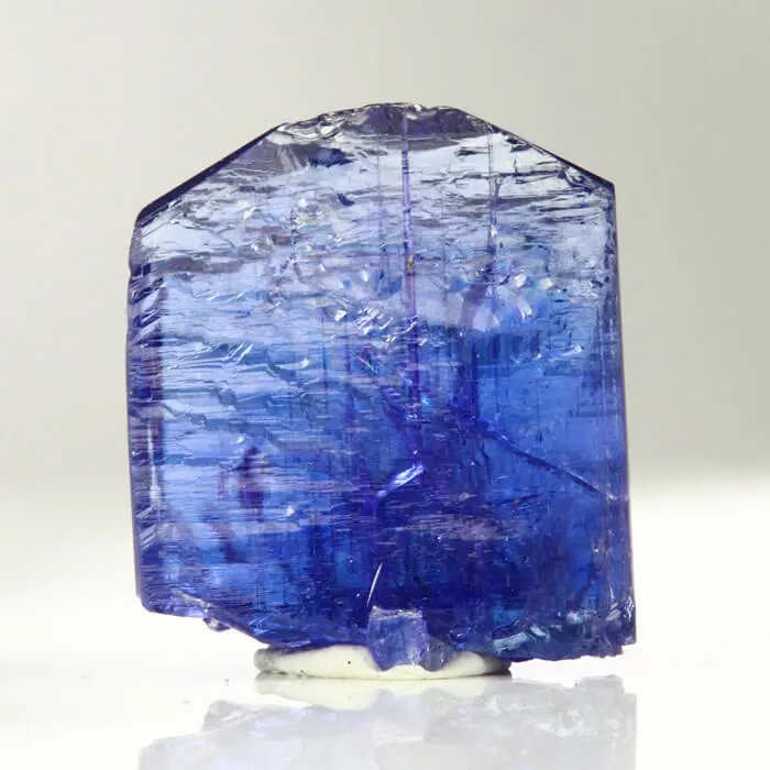 19.31 Tabular Tanzanite Crystal 19.31 Tabular Tanzanite Crystal. Natural tanzanite crystal from Merelani Hills, Tanzania, photo 6 of 8