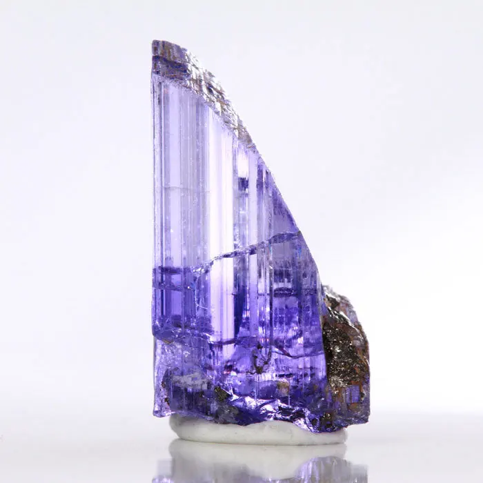11.64ct Gemmy Bi-Color Tanzanite Crystal 11.64ct Gemmy Bi-Color Tanzanite Crystal. Natural tanzanite crystal from Merelani Hills, Tanzania, photo 1 of 6
