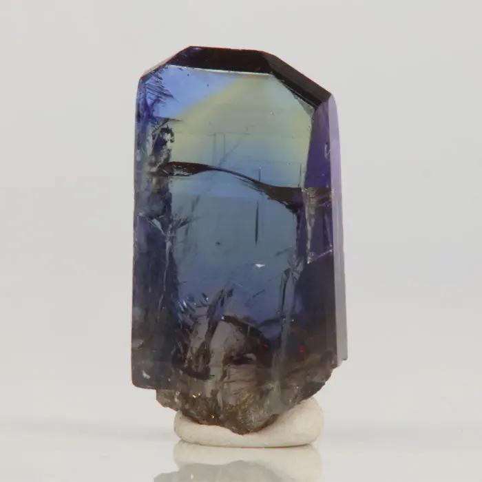 11.13ct Gemmy Natural Tanzanite Mineral Crystal 11.13ct Gemmy Natural Tanzanite Mineral Crystal. Natural tanzanite crystal from Merelani Hills, photo 5 of 5
