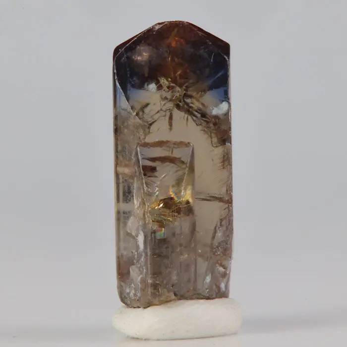 14.70ct Unheated Natural Tanzanite Crystal 14.70ct Unheated Natural Tanzanite Crystal. Natural tanzanite crystal from Merelani Hills, Tanzania, photo 3 of 4