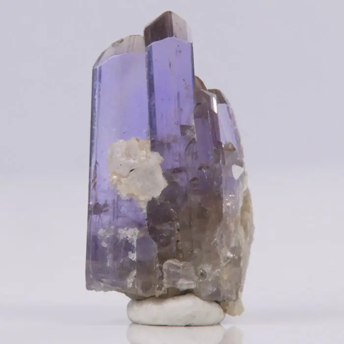 6.69ct Natural Color Tanzanite Crystal Cluster 6.69ct Natural Color Tanzanite Crystal Cluster. Natural tanzanite crystal from Merelani Hills, photo 4 of 5