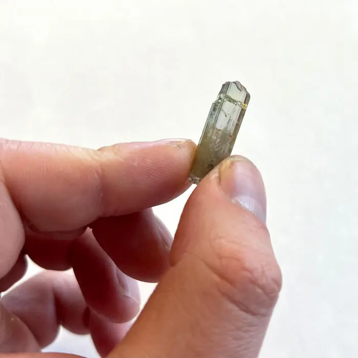 13.81ct Gemmy Natural Yellow Tanzanite Crystal 13.81ct Gemmy Natural Yellow Tanzanite Crystal. Natural tanzanite crystal from Merelani Hills, Tanzania, photo 2 of 5
