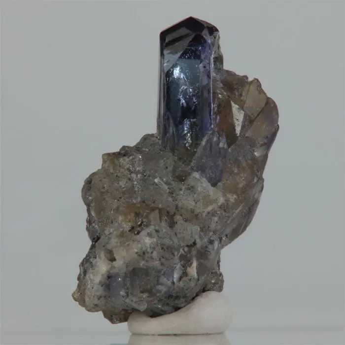 Unheated Tanzanite Crystal from Tanzania 12.78 Carats Unheated Tanzanite Crystal from Tanzania 12.78 Carats. Natural tanzanite crystal from Merelani Hills, Tanzania, photo 4 of 4