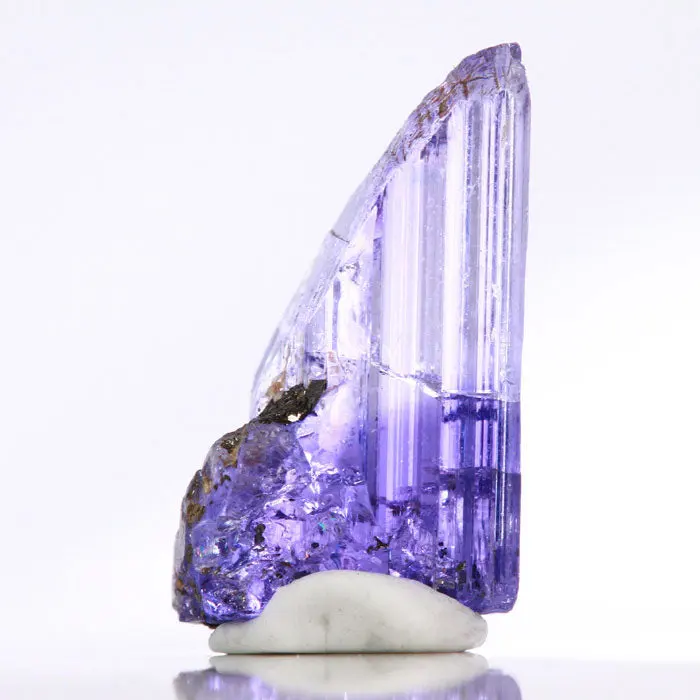 11.64ct Gemmy Bi-Color Tanzanite Crystal 11.64ct Gemmy Bi-Color Tanzanite Crystal. Natural tanzanite crystal from Merelani Hills, Tanzania, photo 6 of 6