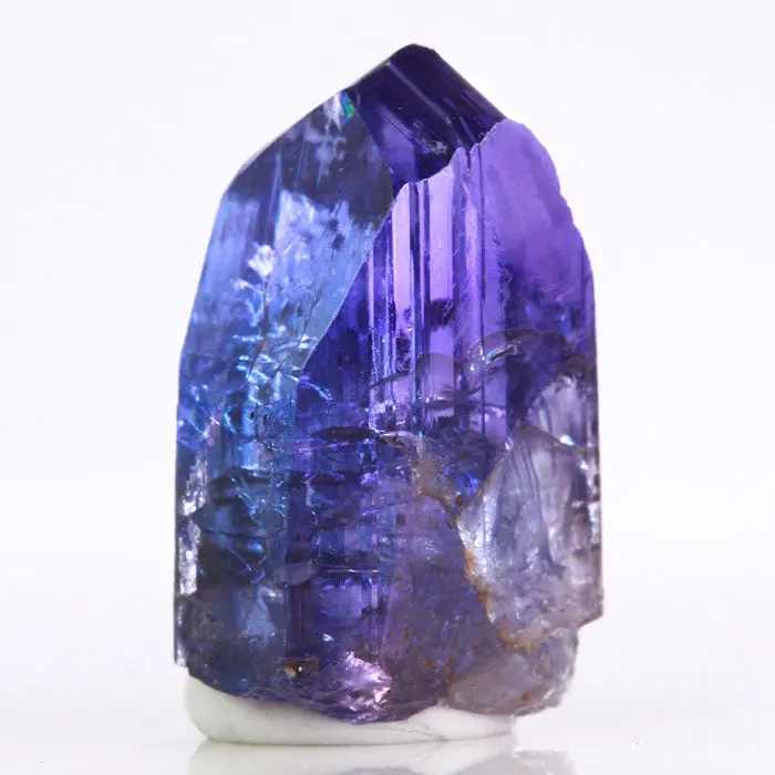 18.61ct Gemmy Violet Blue Tanzanite Crystal 18.61ct Gemmy Violet Blue Tanzanite Crystal. Natural tanzanite crystal from Merelani Hills, Tanzania, photo 3 of 6