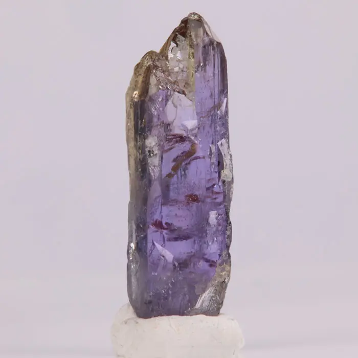 12.5ct Tall Thin Tanzanite Crystal 12.5ct Tall Thin Tanzanite Crystal. Natural tanzanite crystal from Merelani Hills, Tanzania, photo 5 of 5